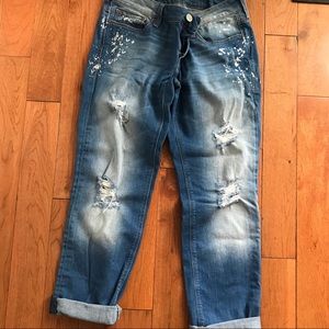 mavi Jeans - super soft ripped/distressed crop
